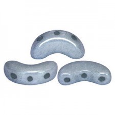 Les perles par Puca® Arcos beads Opaque blue ceramic look 03000/14464